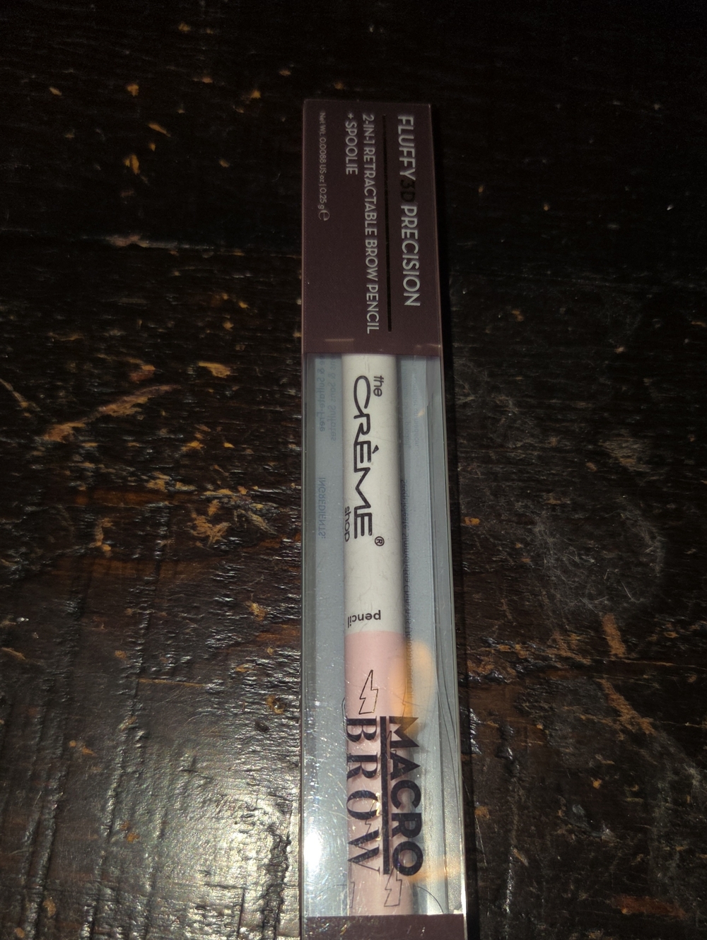 Macro Brow Fluffy Precision Retractable Brow Pencil - Ebony